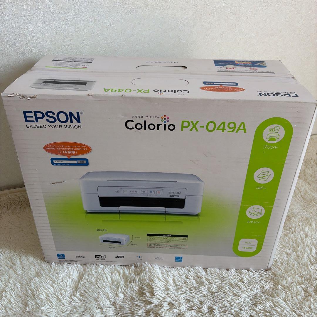 【新品未使用】EPSON Colorio PX-049A 本体