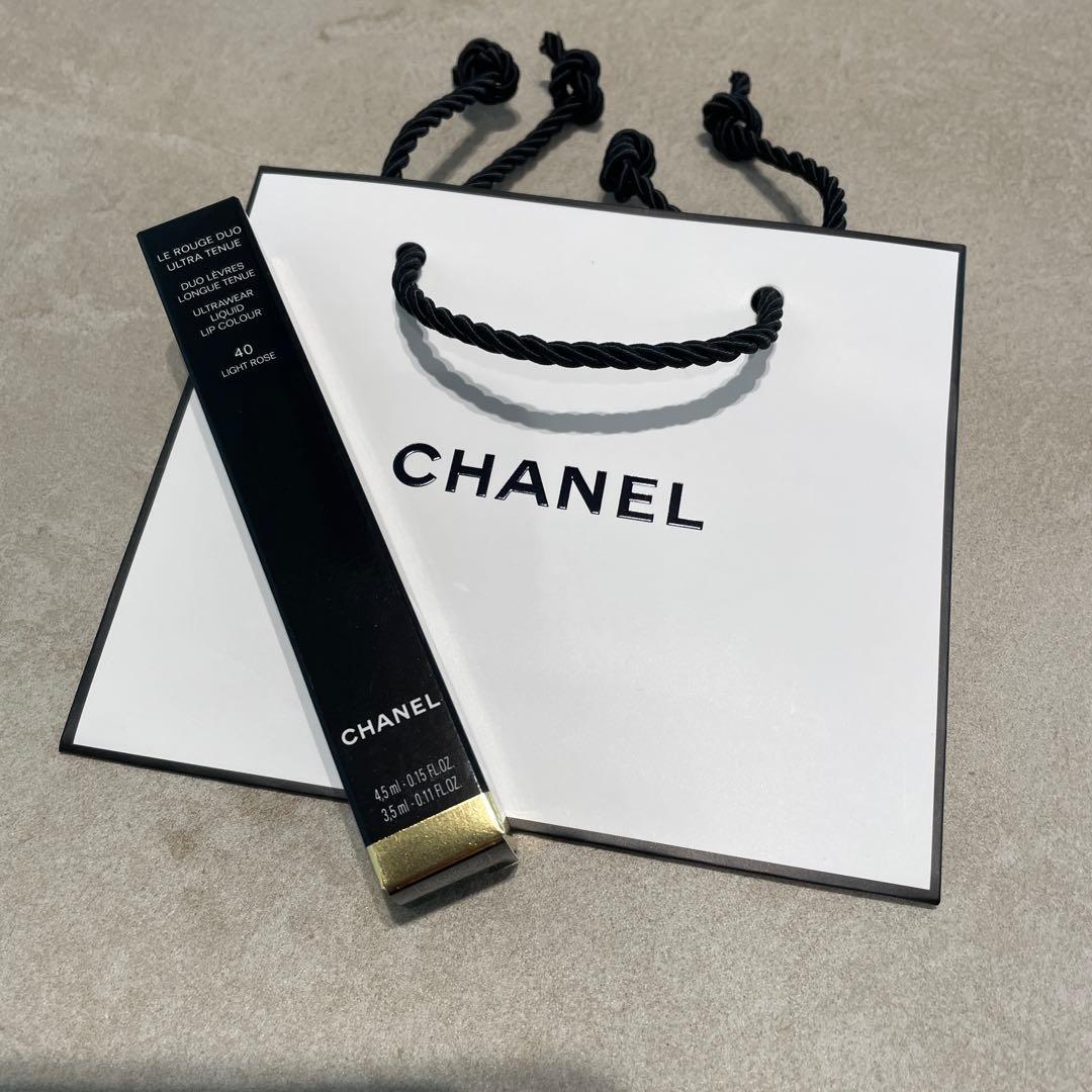 CHANEL ル ルージュ デュオ ウルトラ トゥニュ 40 ライトローズ　新品