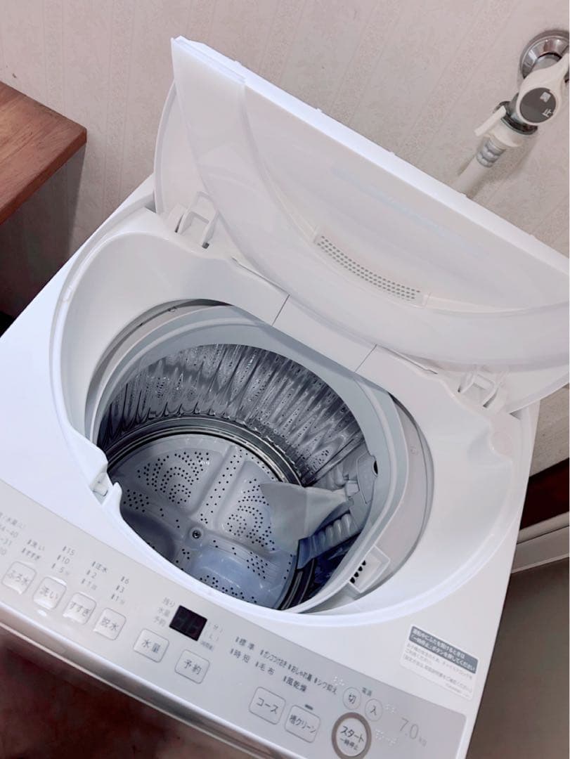 2025年式　SHARP 洗濯機 ES-GE7J 7Kg
