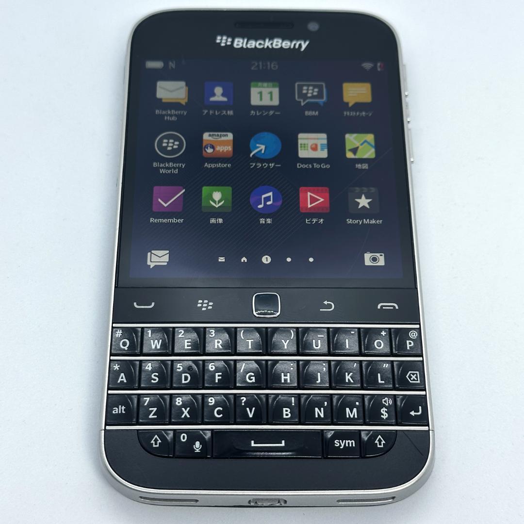BlackBerry Classic 美品 バッテリー新品 箱・付属品付