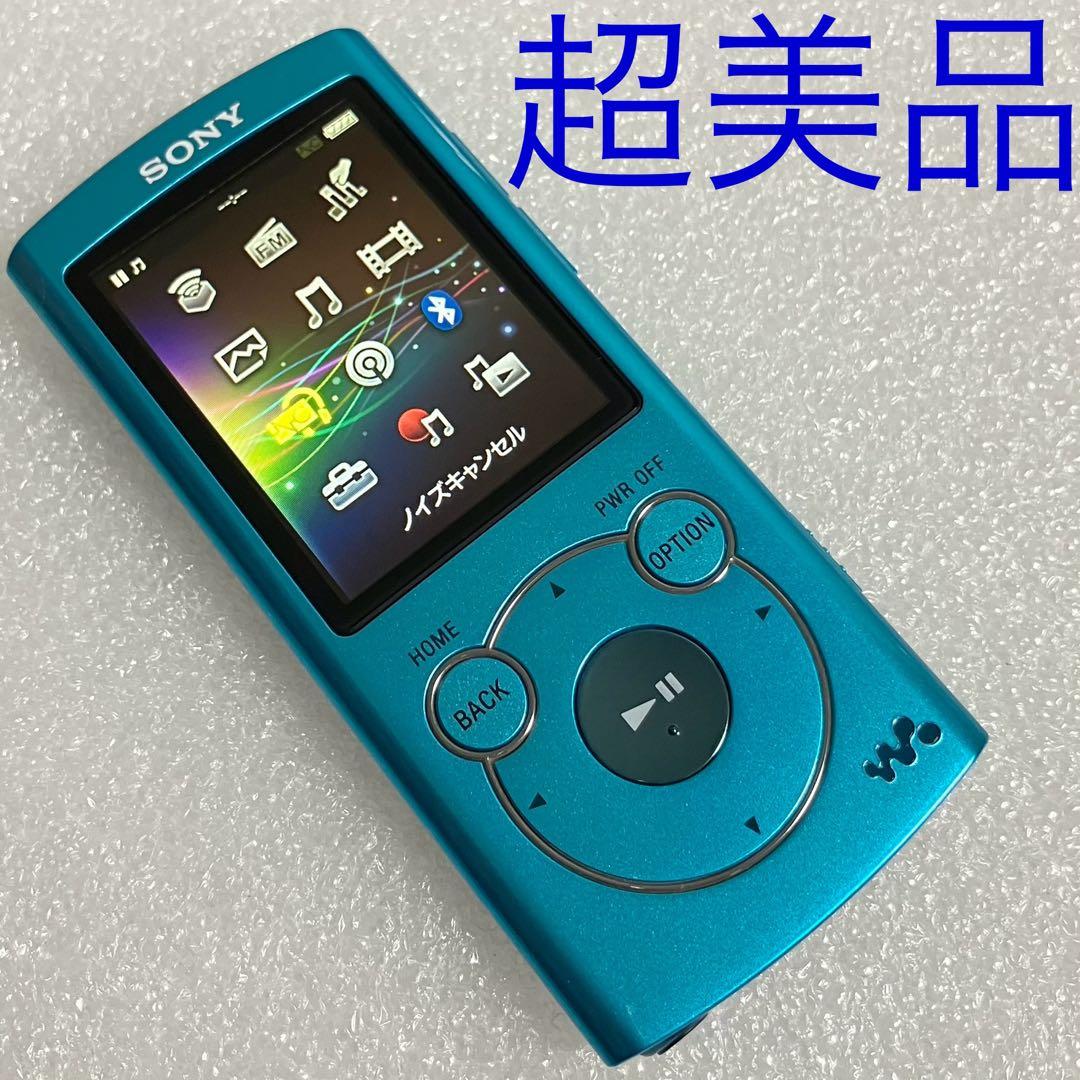 【超美品　バッテリー良好】　SONY ウォークマン　NW-S764 8GB あお