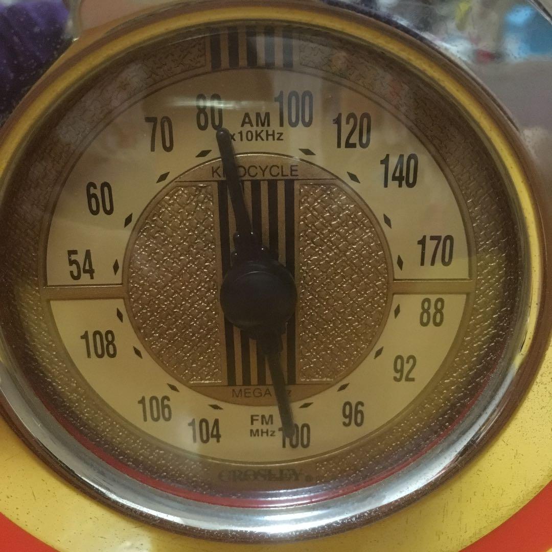 完動品！アメリカ1940年代復刻crosley社ラジカセ