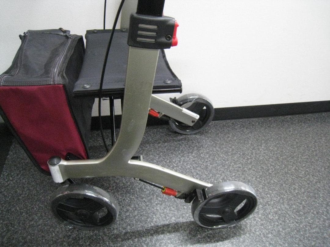 介護用品 歩行車 リトルターン ハイタイプ アロン化成 安寿 リハビリ ⑤