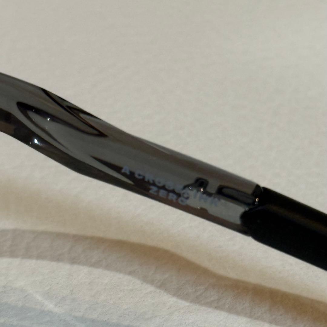 美品OAKLEYオークリークロスリンクゼロメガネフレーム度なしグレーシャドウ