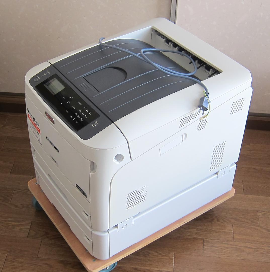 6405枚 OKI C835dnwt A3カラーLEDプリンター 増設トレイ付