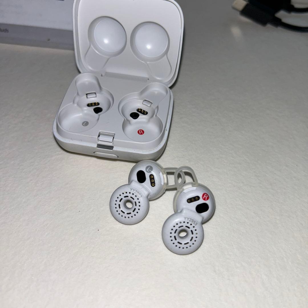 新品同様 SONY LinkBuds S WF-LS900N/WC ホワイト
