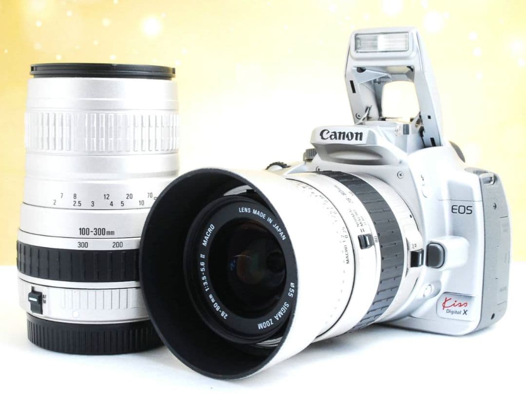 Rei様　CANON　EOS　KissX　ダブルレンズ　初心者　キャノン