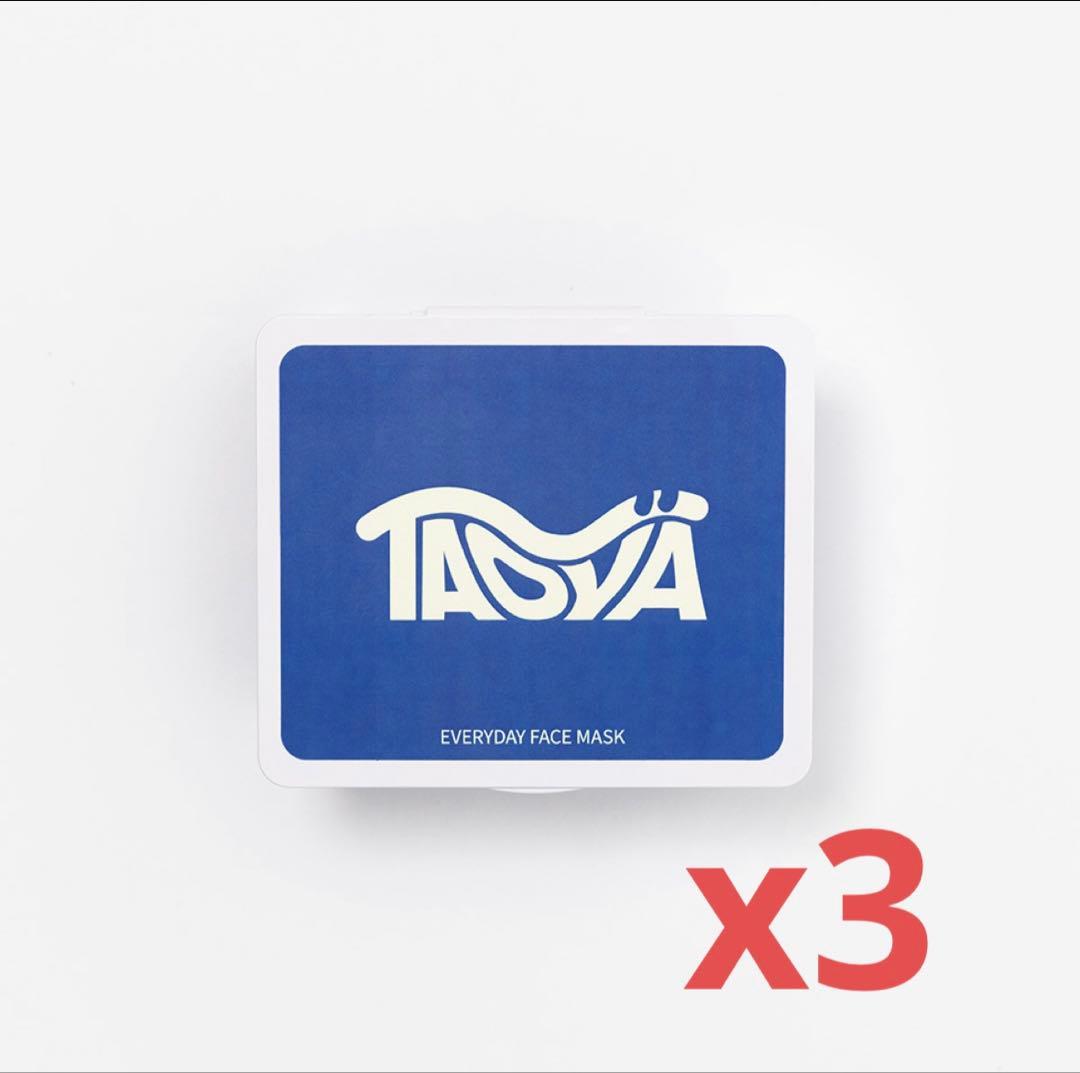 TAOYA EVERYDAY FACE MASK 30枚入り x3