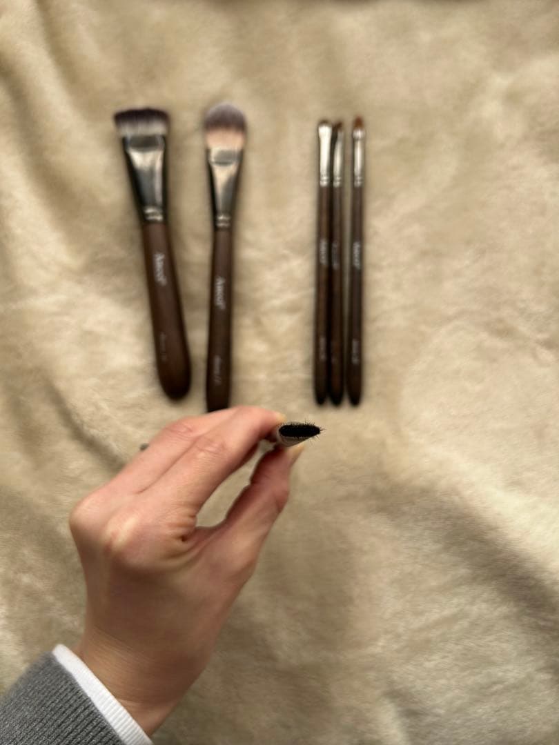 Ancci brush メイクブラシセット 6本