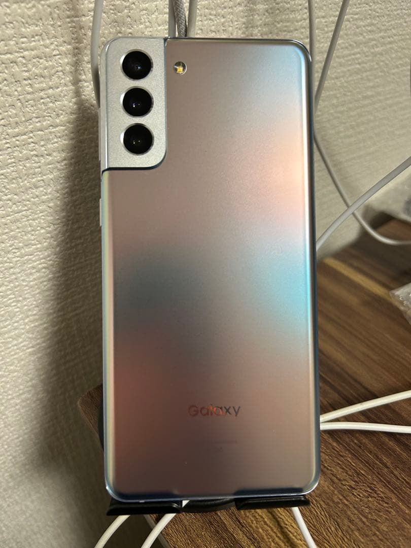 【起動不可品】【即日発送！】GalaxyS21+(SCG10)ファントムシルバー