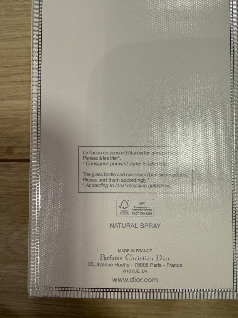 Dior 香水100ml ミスディオール　オードゥトワレ