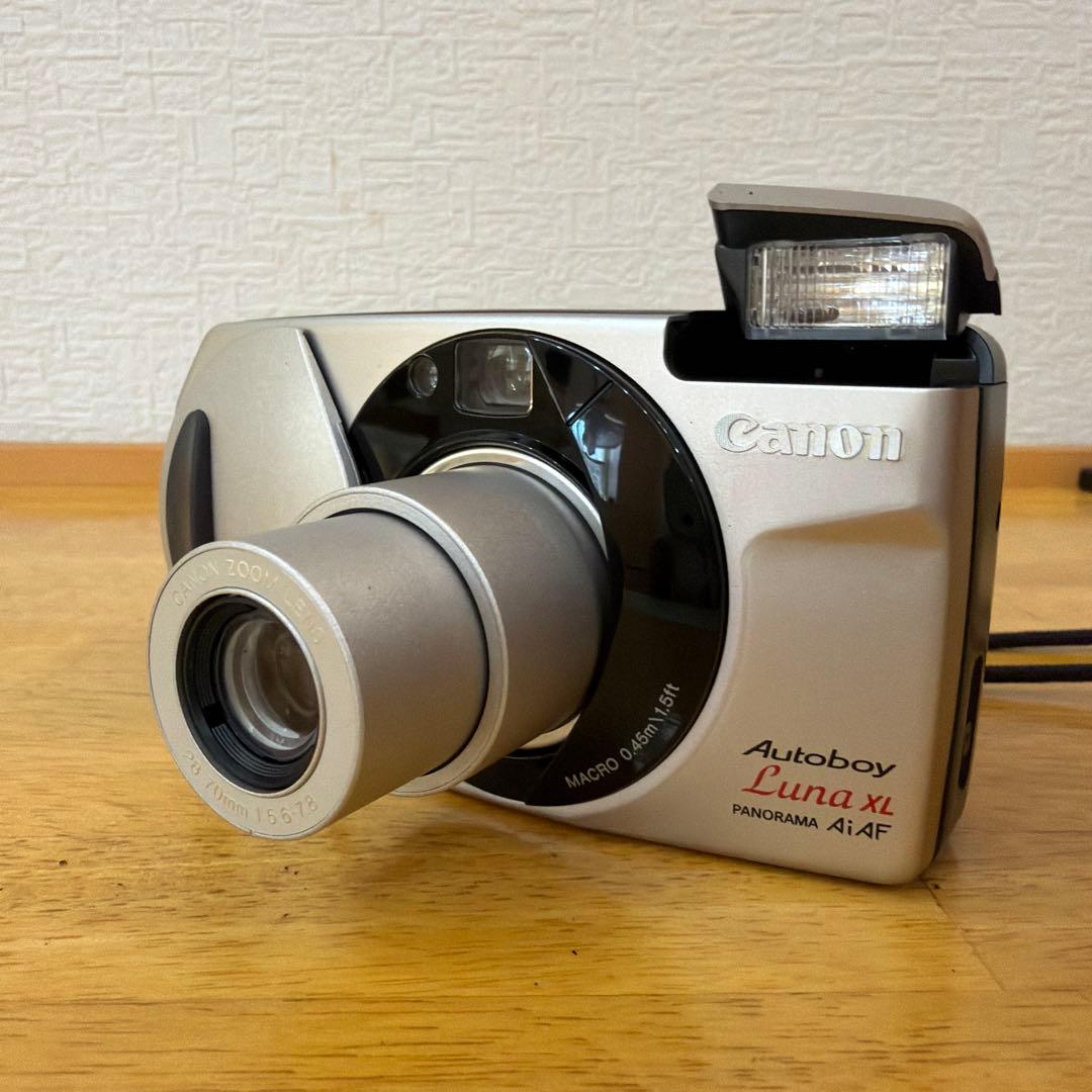 【動作品】Canon Autoboy LUNA LX コンパクトフィルムカメラ