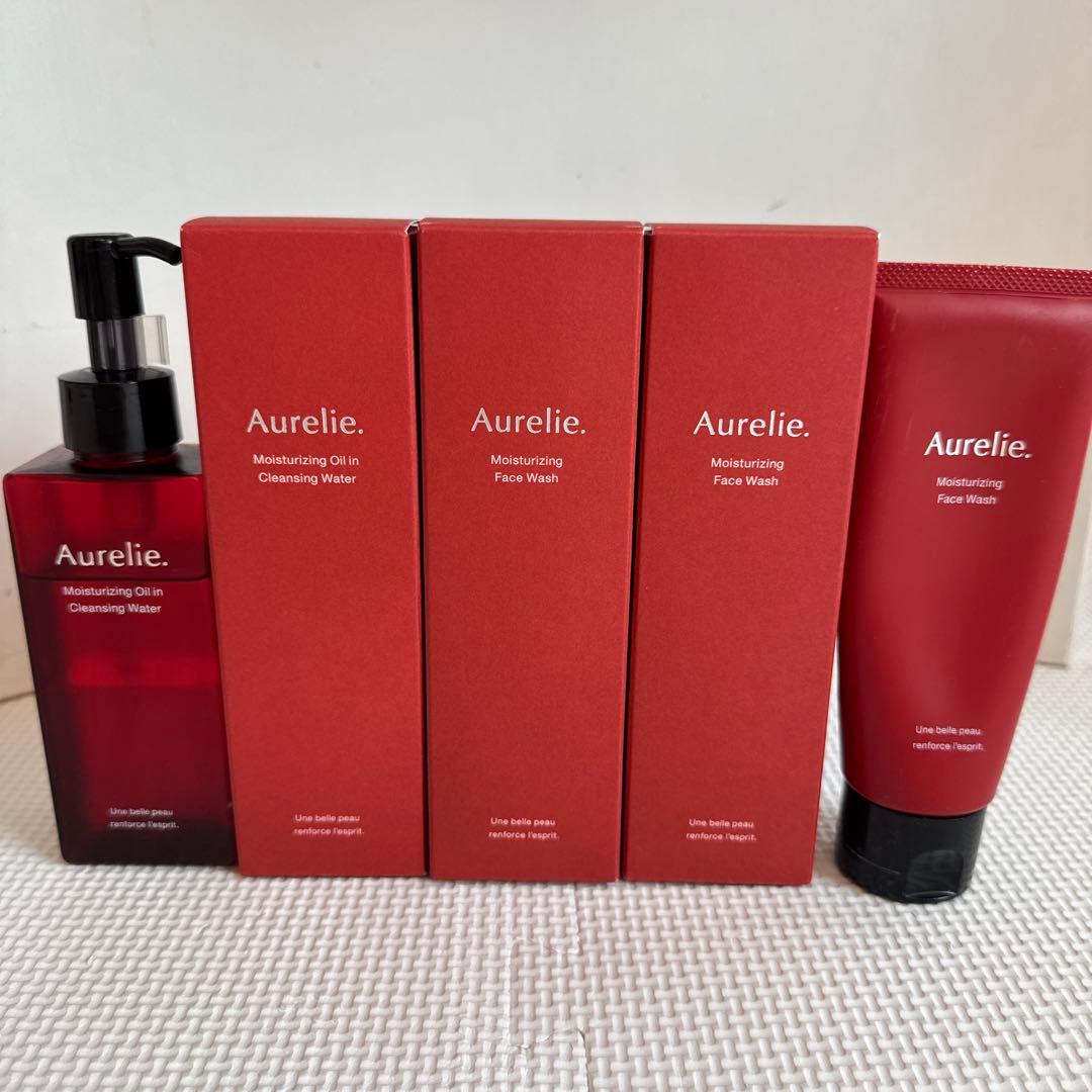 Aurelie クレンジングオイル＆洗顔料 5点