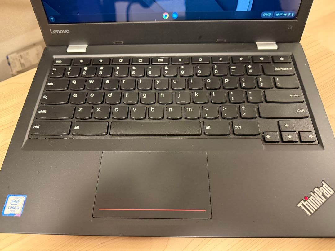 Chromebook本体 ThinkPad 13 Chromebook i3-6100U/4GB/16GB