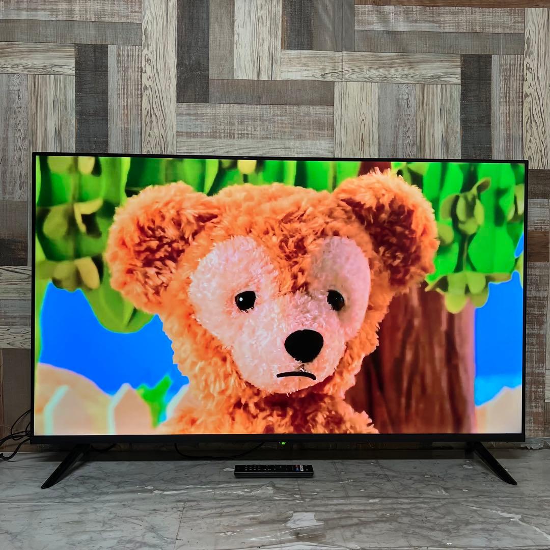 全国送料込❣️ASTEX チューナーレス4k50型AndroidTV新品リモコン