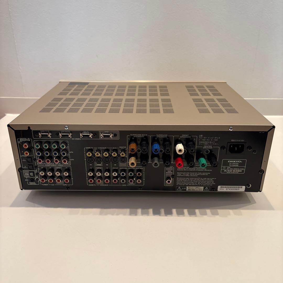 アンプ ONKYO TX-SA505