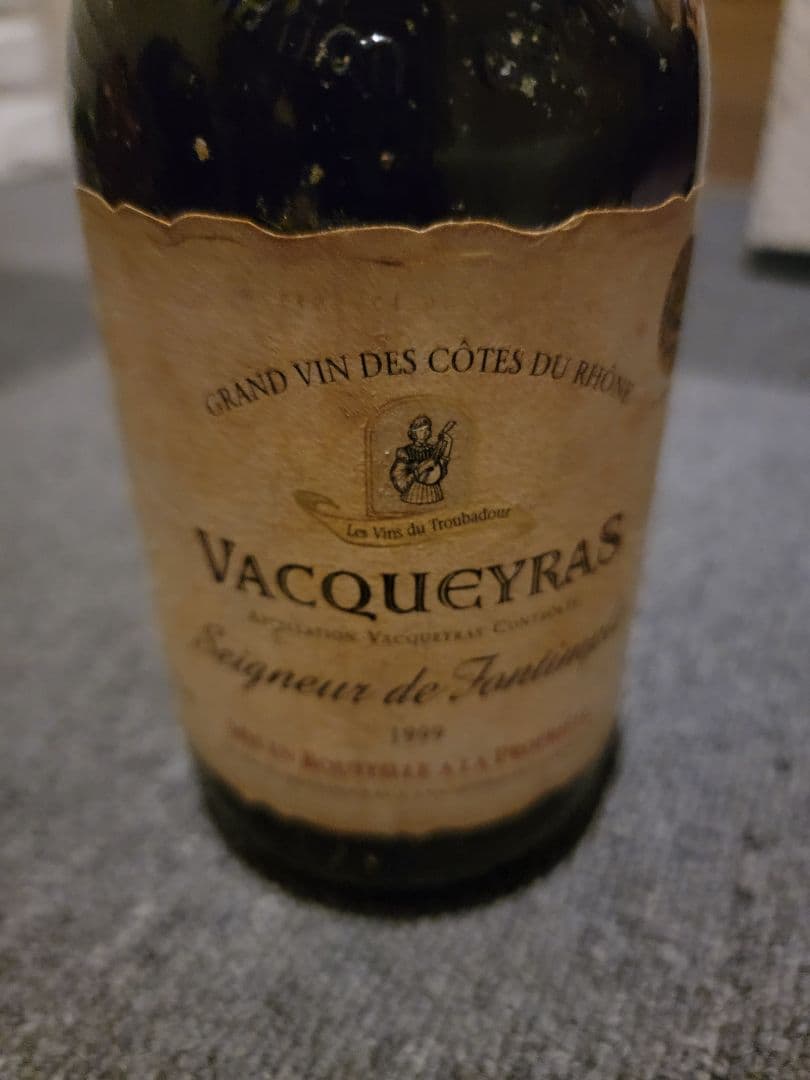 ❇️Vacqueyras Seigneur de Fontimple 1999