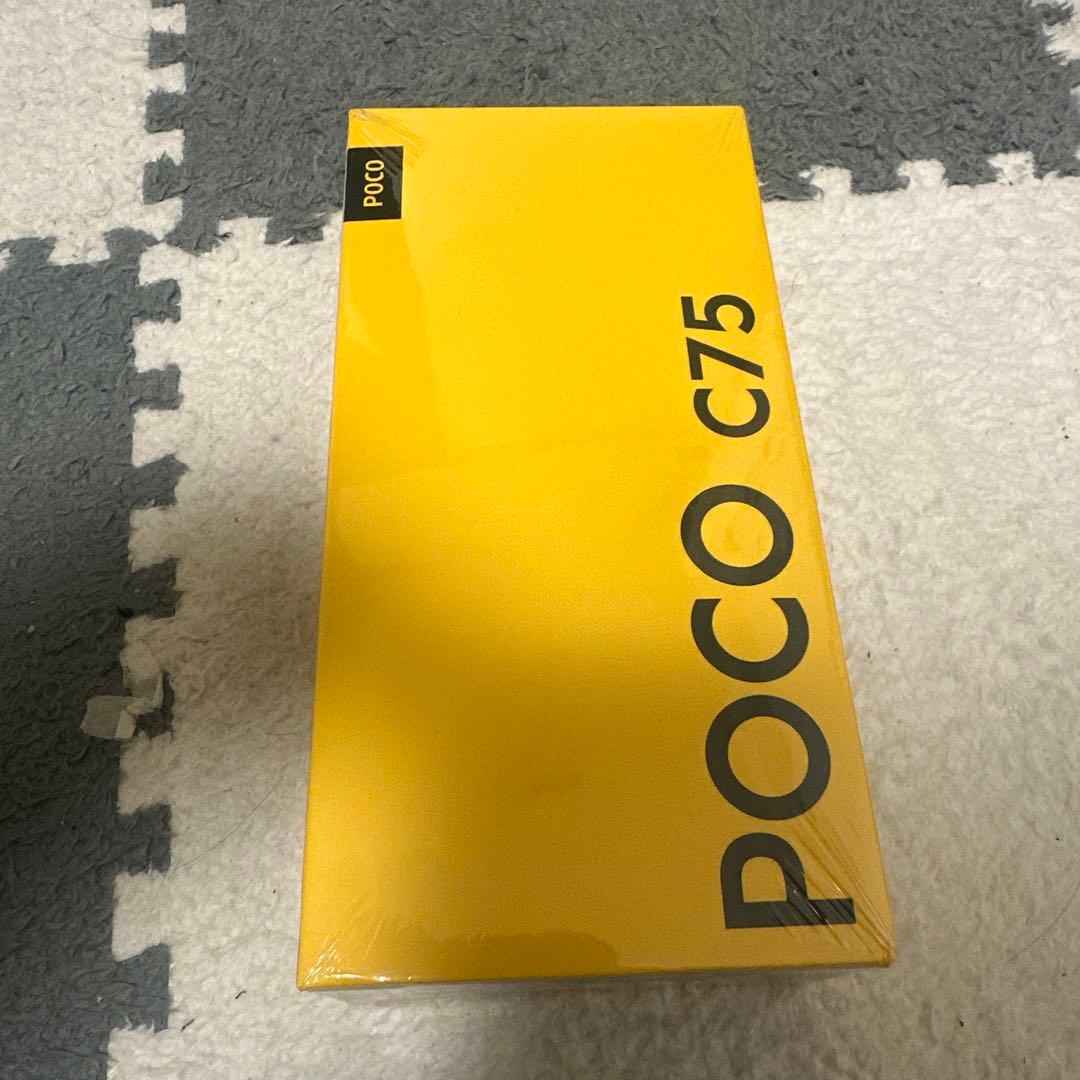 POCO C75 8GB RAM 256GB ROM新品未開封未使用