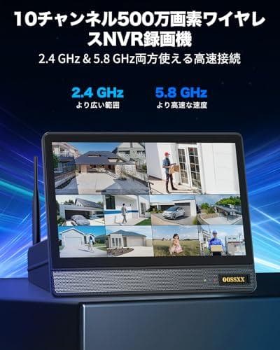 新品 【2.4G/5G対応・双方向通話・デュアルレンズ】防犯カメラ PTZ 屋外
