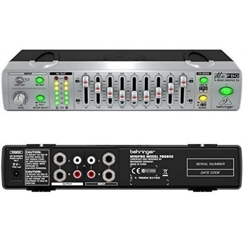 【日本仕様】BEHRINGER ベリンガーグラフィックイコライザー FBQ800