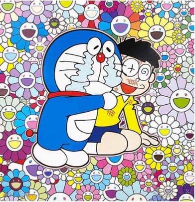 村上隆 友情よ、永遠に！！ ED300 ポスター 納品書付。