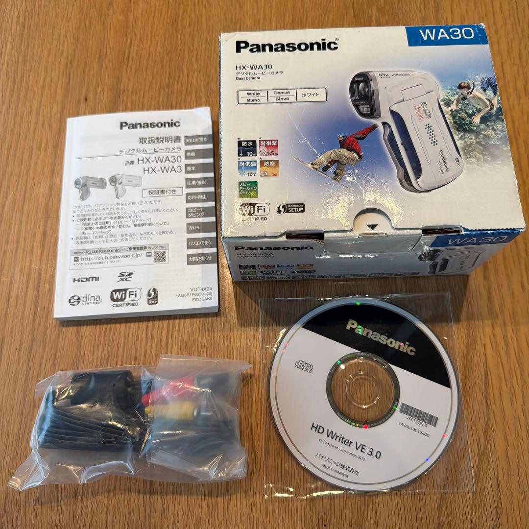 Panasonic HX-WA30 ビデオカメラ 本体
