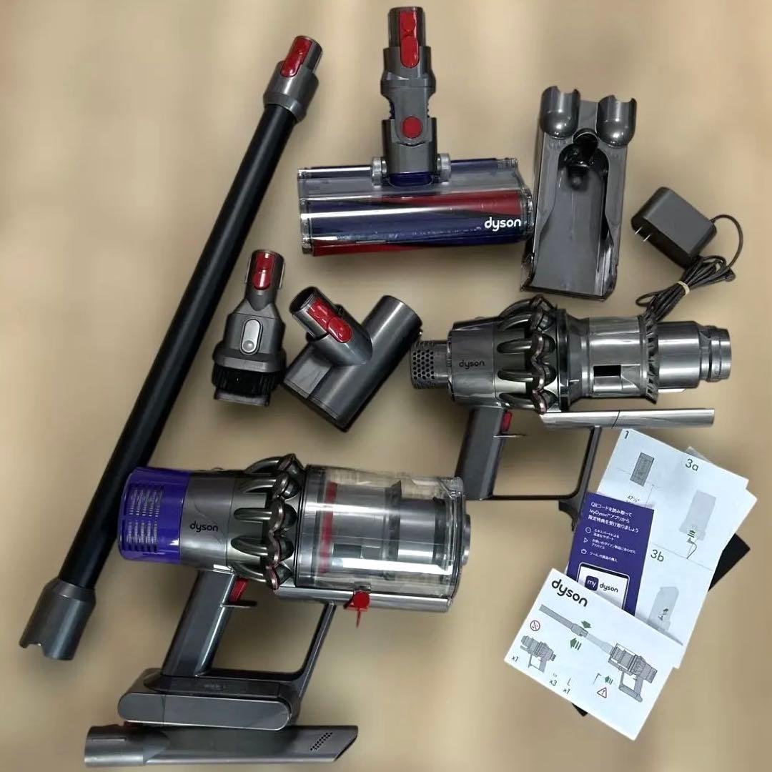 Dyson V10 フルセット+本体ユニット　　 (ジャンク)