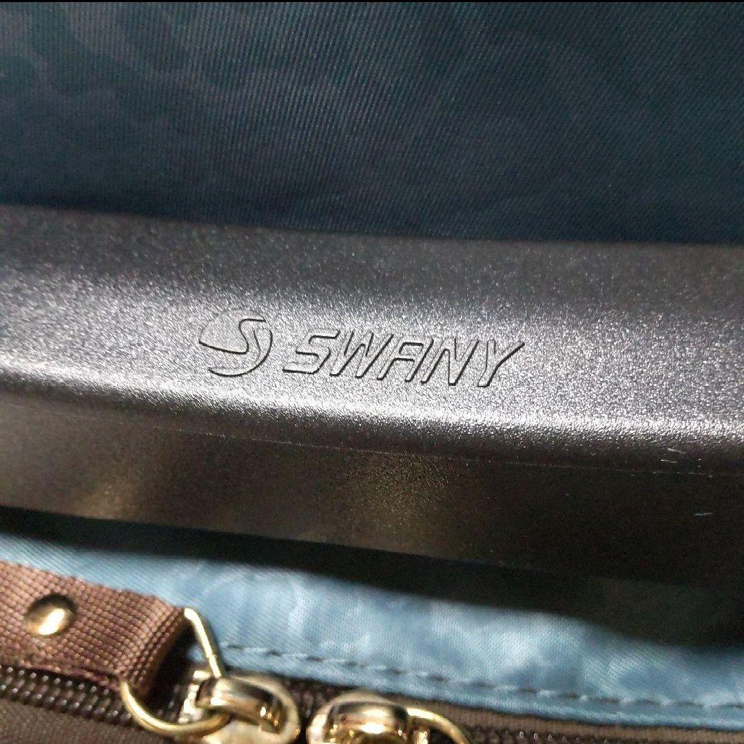 【SWANY】スワニー キャリーバッグ ショッピングバッグ レオパード 軽量4輪