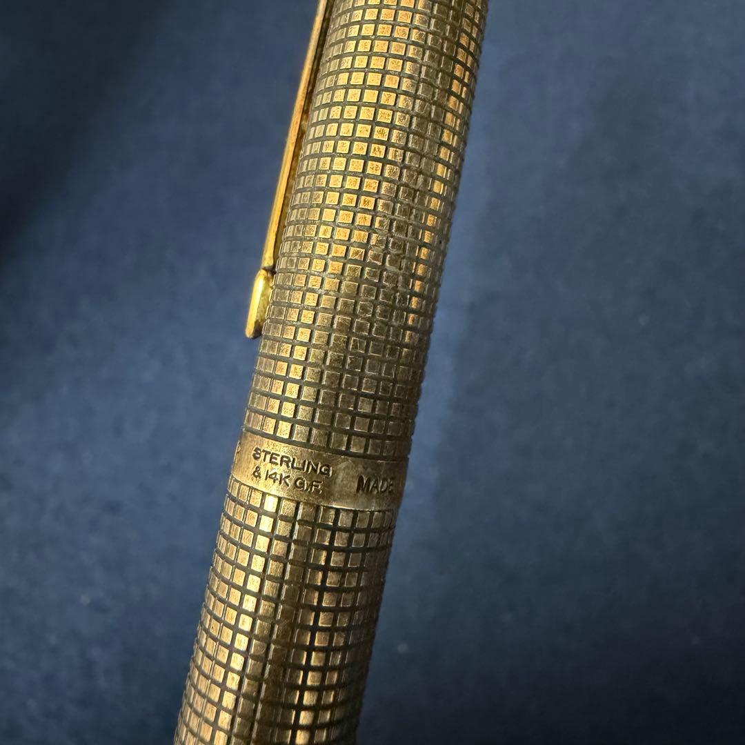 PARKER パーカー 万年筆 STERLING スターリングシルバー 14K