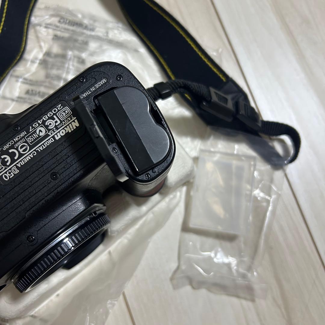 電源・動作OK レア 箱付 スマホ転送可 Nikon D50 一眼レフ デジカメ