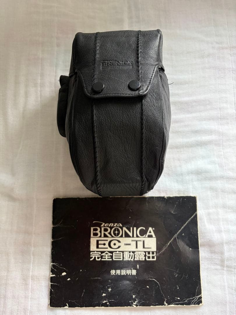 Zenza Bronica EC-TL フィルムカメラ 説明書　ケース付