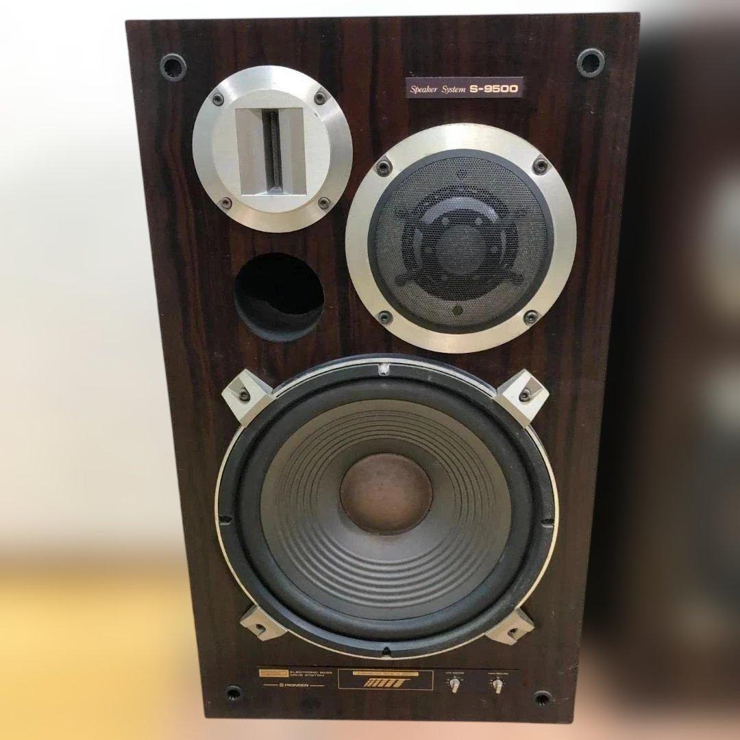 ②左　パイオニア S-9500 スピーカー ビンテージ 日本製 260308-3