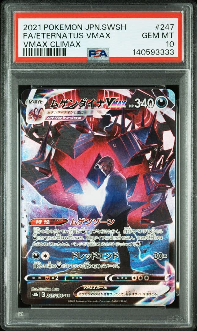 PSA10連番　ムゲンダイナV・VMAX CSR　246・247/184