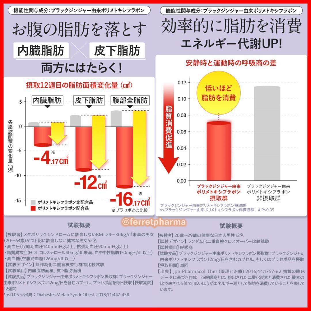 【残りわずか】キラリズム スリリンファイア 機能性表示食品 大容量 90粒×2袋