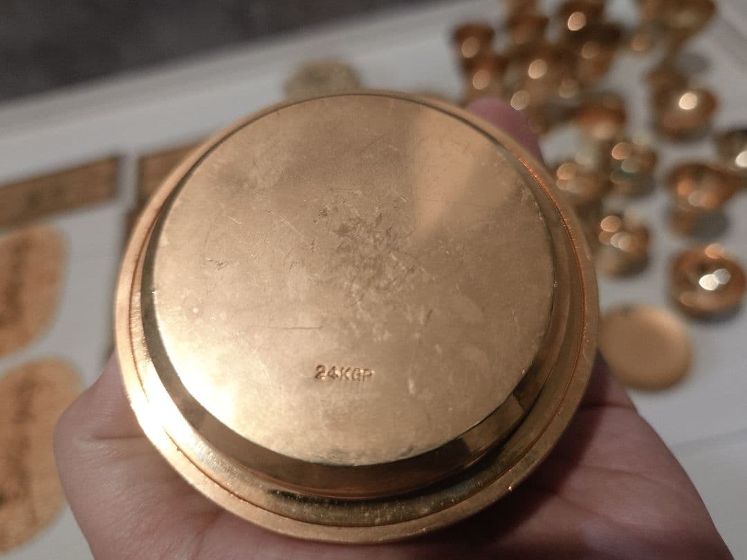 せ*ん様 金杯など 約8.5kg 金メッキ製品大量まとめ 24KGP ゴールドメ