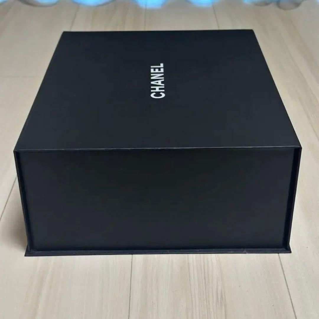 CHANEL シャネル　空箱　マグネット　カメリア　リボン　 紙袋付