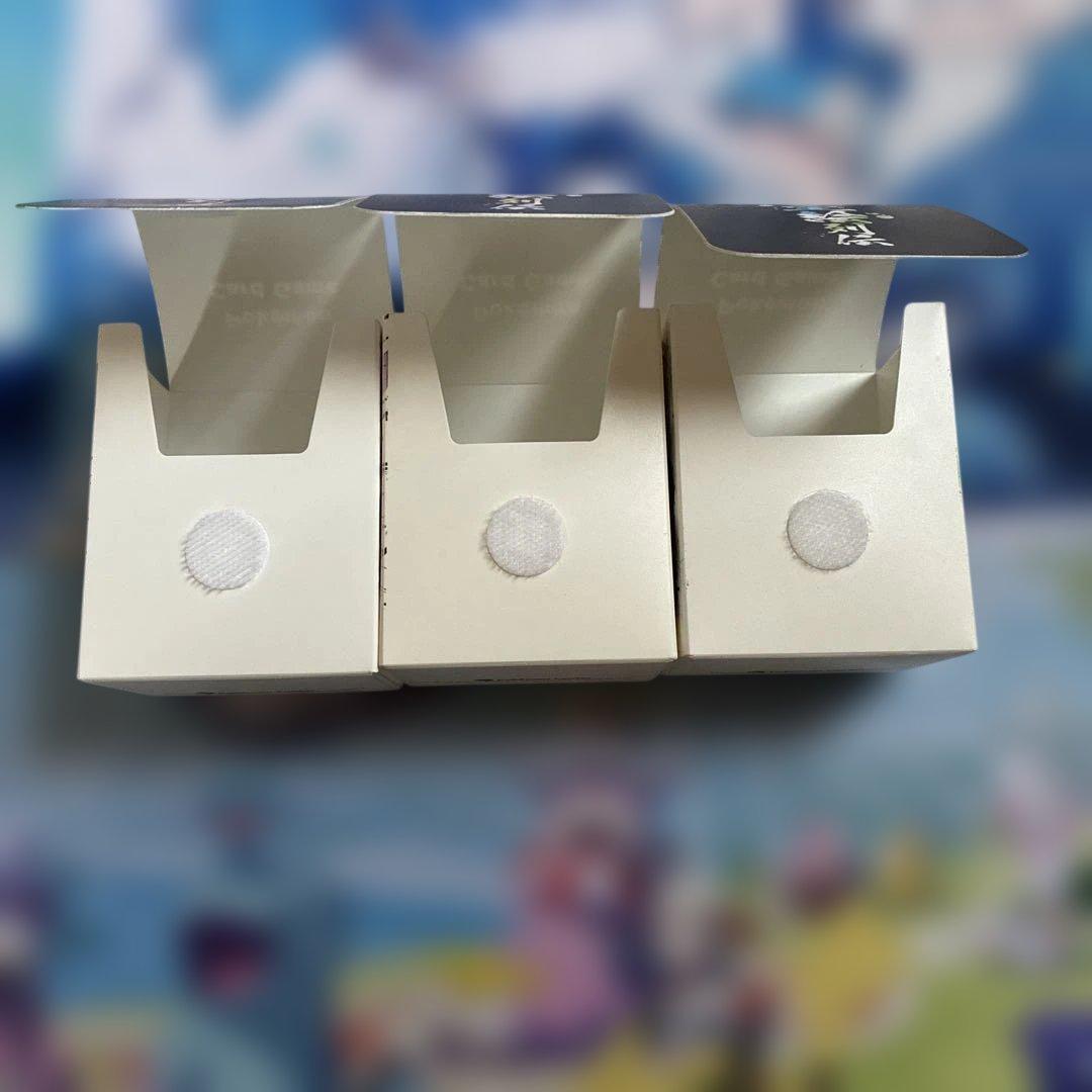 ポケモンカード　デッキケース　墨絵列伝　3個