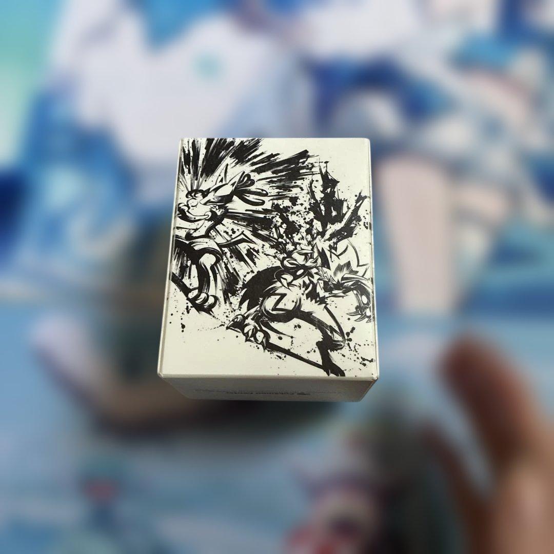 ポケモンカード　デッキケース　墨絵列伝　3個