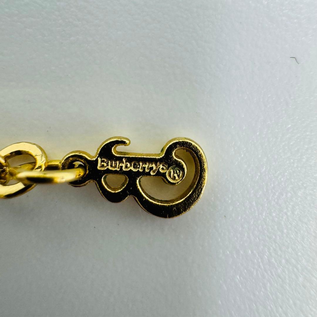 ✨BURBERRY✨バーバリー✨ゴールド✨ラインストーン✨ネックレス✨