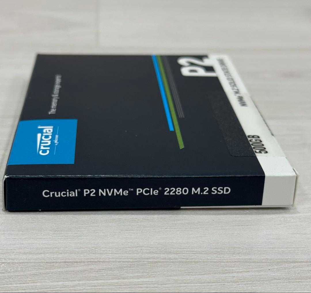 新品Crucial P2 500GB NVMe M.2 SSD