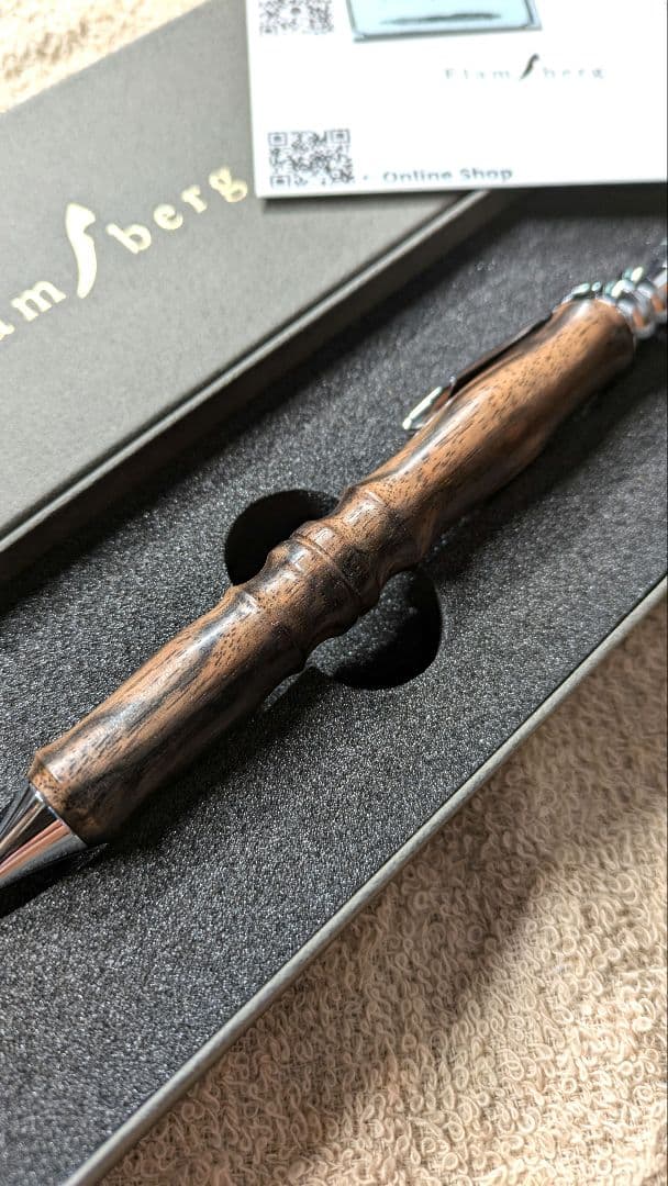 Flamberg 黒柿 サンピューラ シャープペン