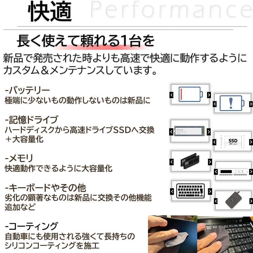 【爆速】13.3インチ800ｇ以下クラス最軽量オフィス付きモノートパソコン