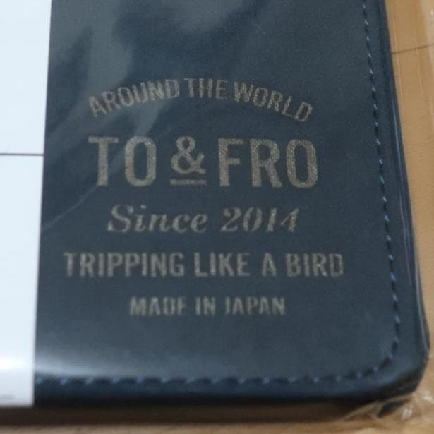 TO&FRO　パスポートカバー　ダークネイビー　新品
