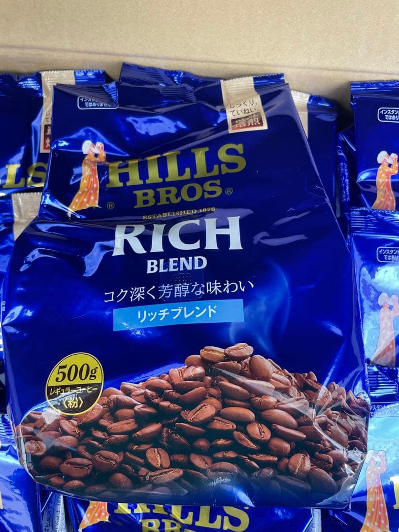 ヒルスコーヒー　リッチブレンド 500g✖️12袋