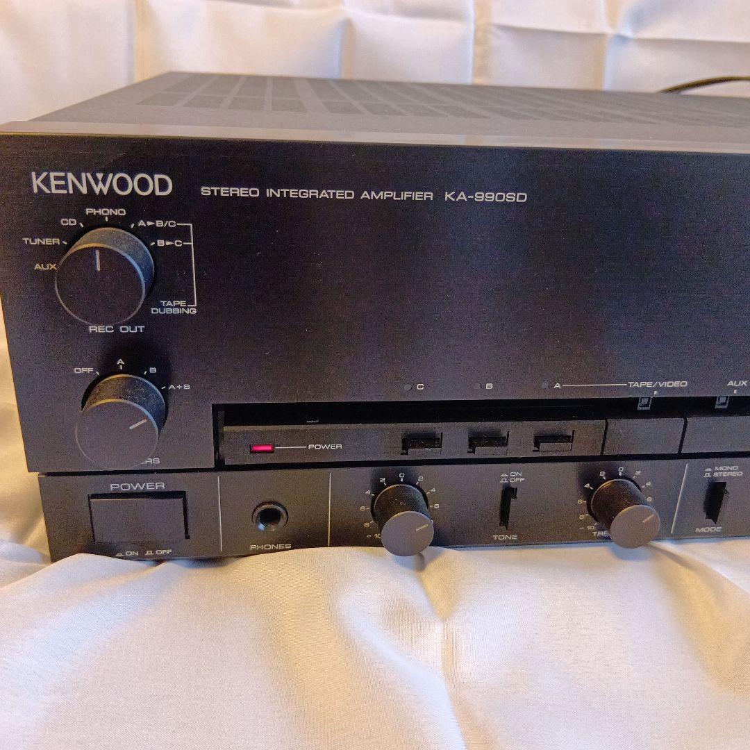 ケンウッドKA-990SD　アンプ　通電のみ確認済