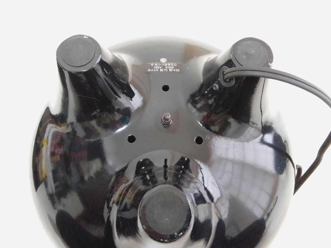 動作正常 野々田 電熱器 コントローラー付 風炉 茶釜 朝鮮 茶道具 410w