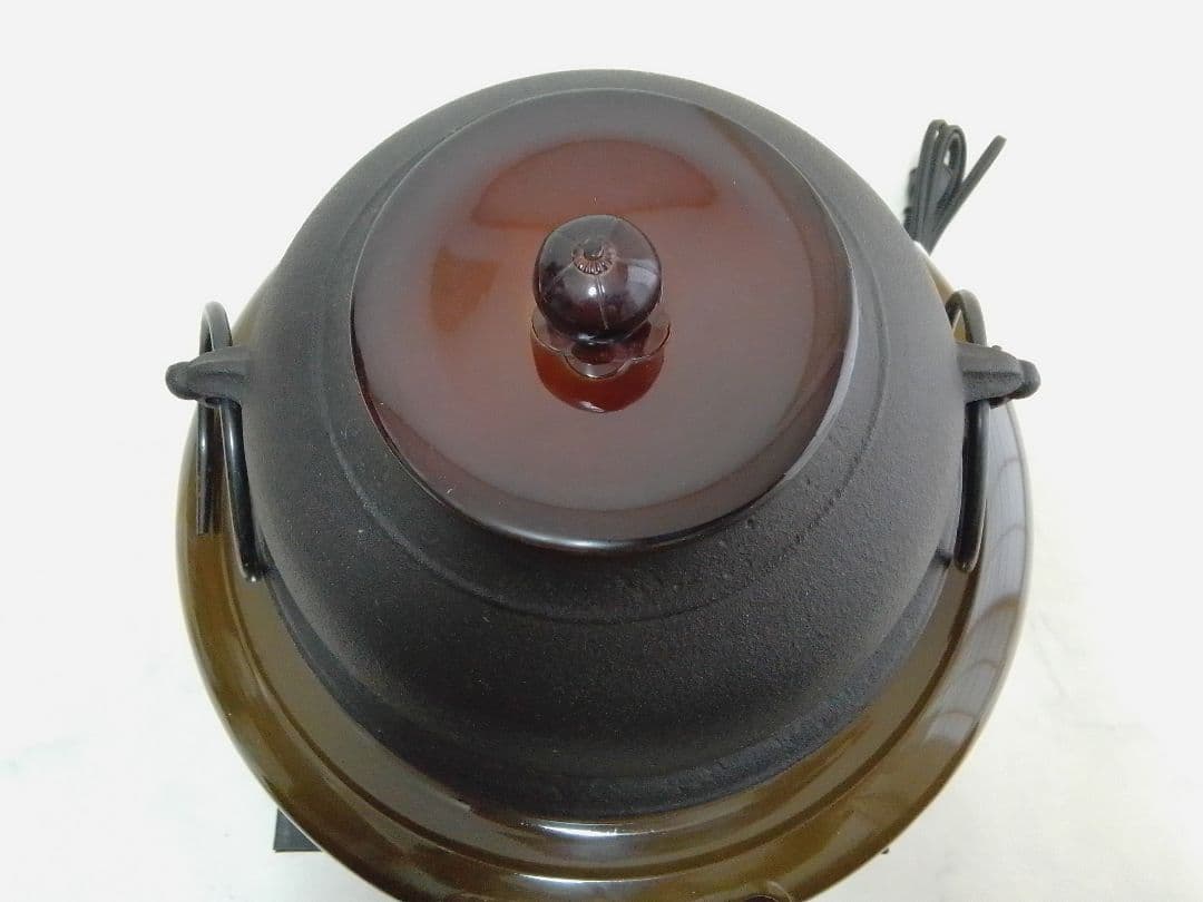 動作正常 野々田 電熱器 コントローラー付 風炉 茶釜 朝鮮 茶道具 410w