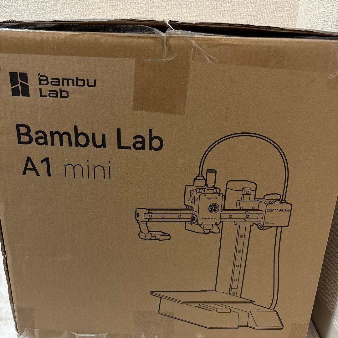 Bambu Lab A1 mini 3Dプリンタ　フィラメント・変換アダプタ付