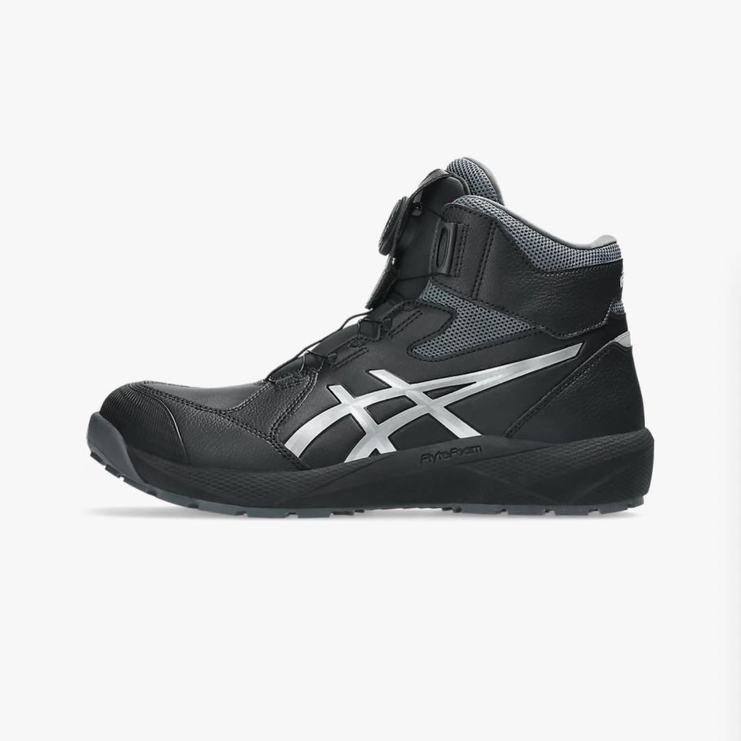 asics アシックス CP314BOA ブラック×ピュアシルバー　26.5cm