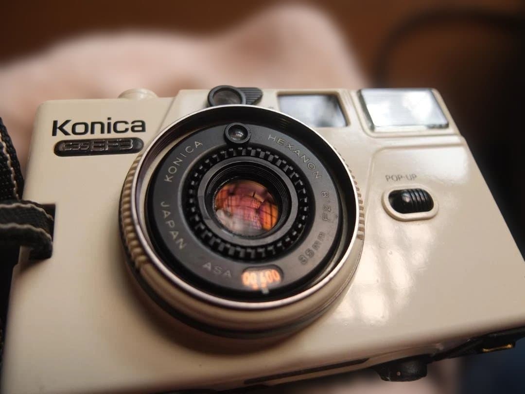 ★感動美品! Konica C35 EF3 希少 ホワイト★